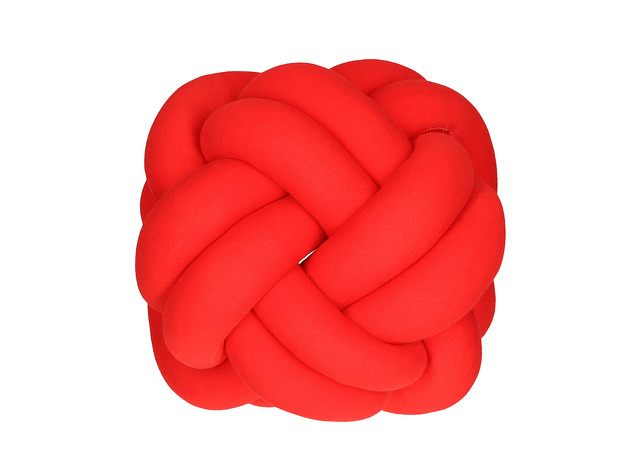 Pleciona PODUSZKA SUPEŁ KNOTPILLOW 30x30 YOULINKA