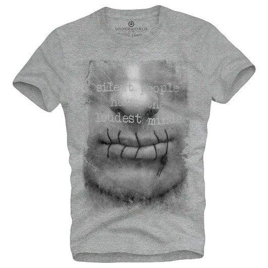 t-shirty męskie T-shirt męski UNDERWORLD Silent people have...