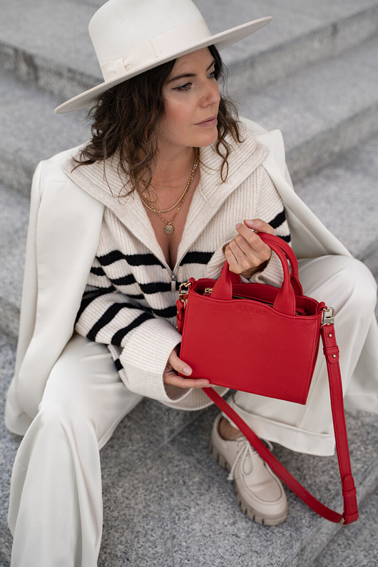torby na ramię Skórzana torebka damska - Glam Bag