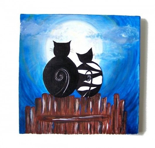Koci świat 40x40 ajlla