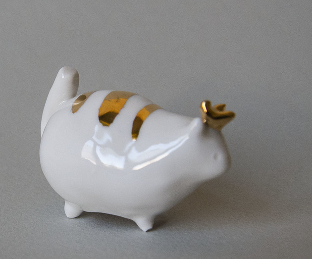 Kotka Elżbieta Pangzi Ceramics