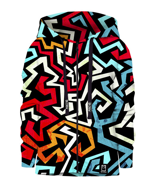 bluzy dla chłopców Bluza Zamek Chłopiec DR.CROW Crazy Style