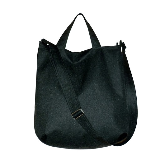 4280  ankate czarny worek hobo listonoszka xl ankate