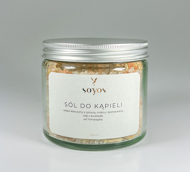 produkty do kąpieli Sól do kąpieli CYTRYNA IMBIR POMARAŃCZE
