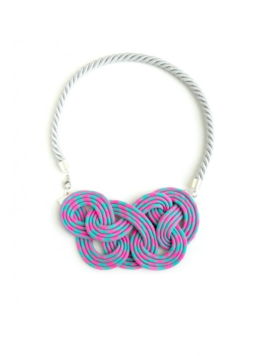 Naszyjnik Pink & Turquoise pinsjewelry