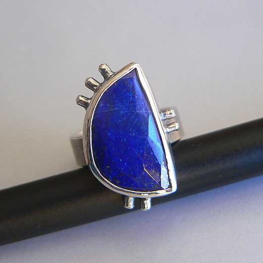 -fasetowany lapis lazuli- Emilia Woźniak