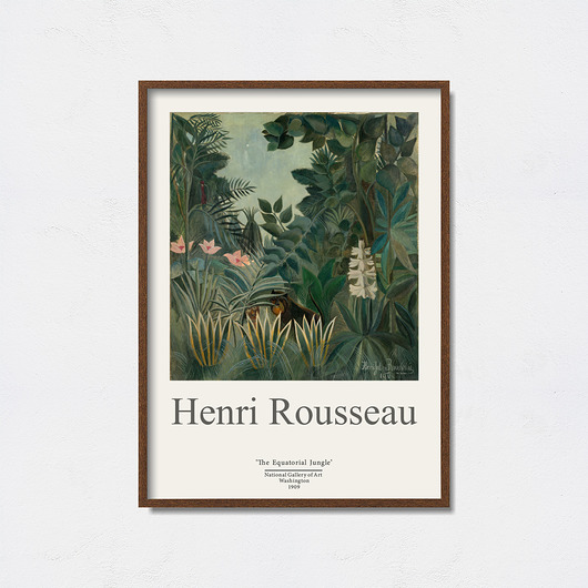 Henri Rousseau plakat do wystawy Pas De LArt