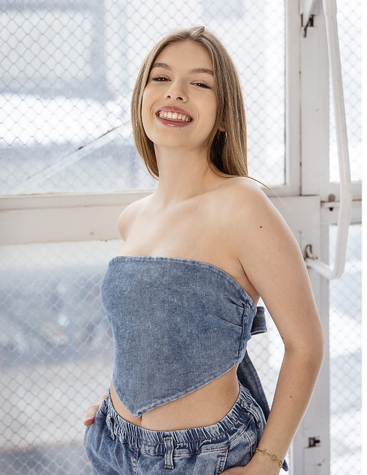 topy damskie Top GOOD VIBES