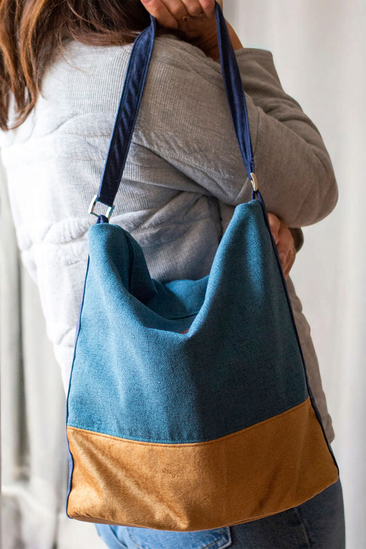 torby na ramię Turkusowo-miodowa boho bag