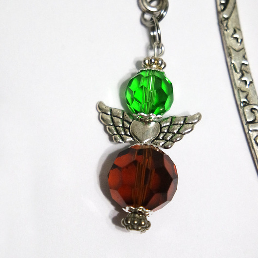 zakładki do książek Zakładka do książki - Anioł zielony, serce