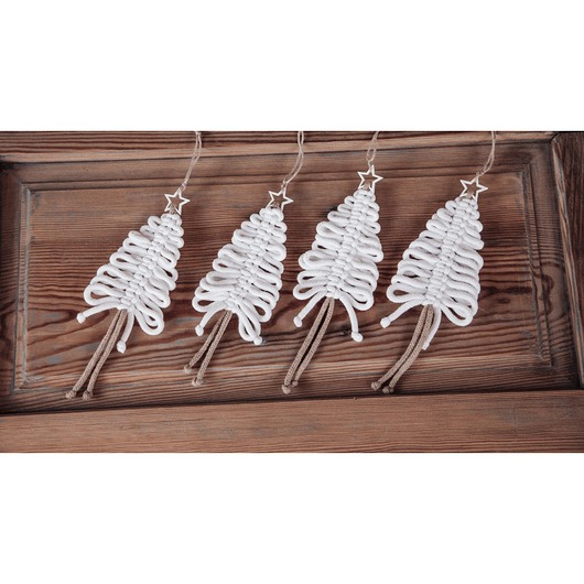 dekoracje świąteczne Dekoracja świąteczna na okno / 4 choinki  DOSTĘPNE od ręki