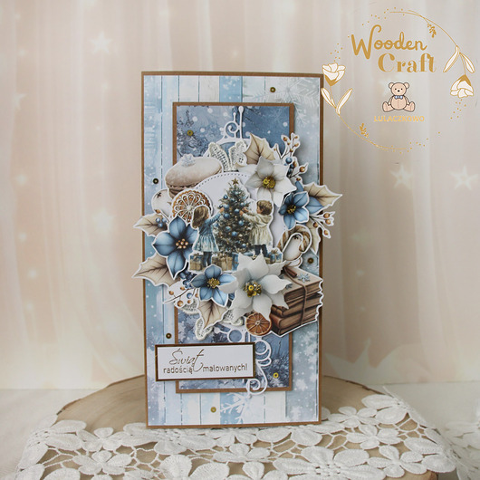 kartki świąteczne Kartka świąteczna Boże Narodzenie "Choinka" GOTOWA