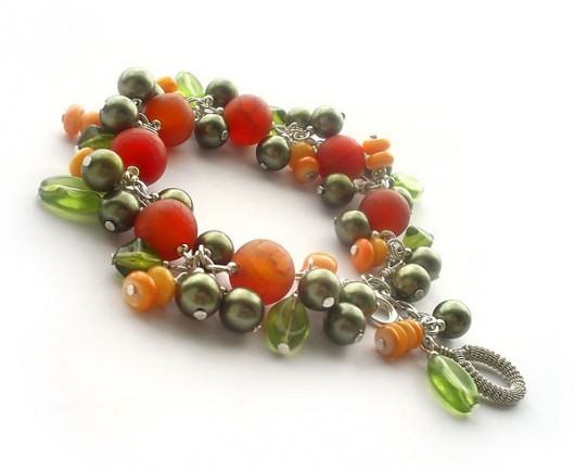 orange - bransoletka maghia