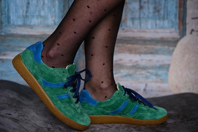 sneakersy damskie Damskie sneakersy  - model Harmony  Green