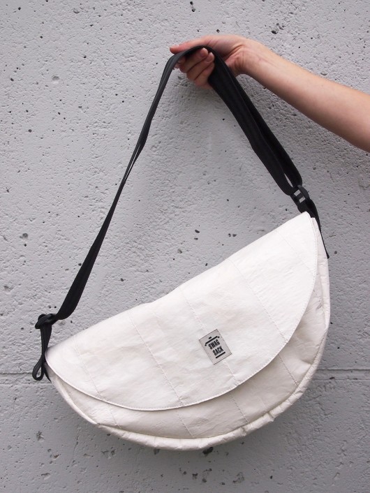 Torba z reklamówek BIAŁA WÓRA swagsack