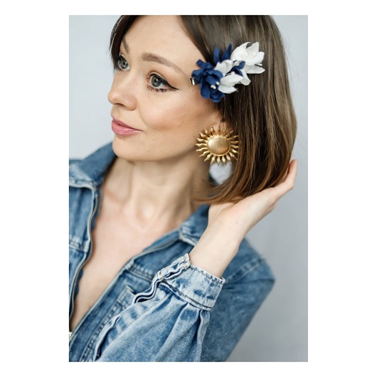 spinki i klamry do włosów Jedwabna spinka