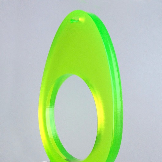GOT YOLK? green/satin/fluorescent/S YUKIKO
