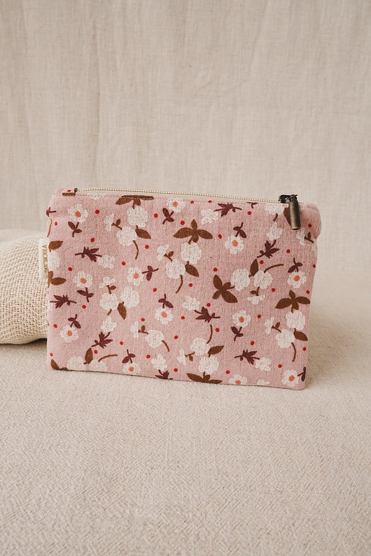 kosmetyczki Muślinowa mini kosmetyczka, saszetka Petal mini
