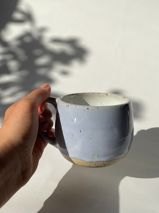 kubki Kubek lila 350 ml