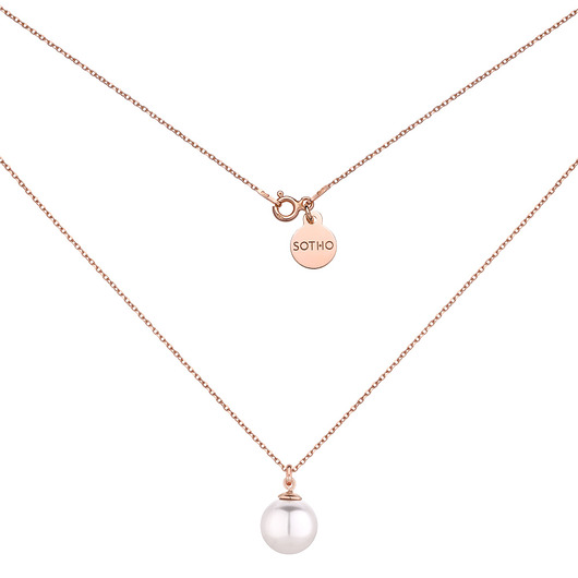 Naszyjnik z perłą SWAROVSKI CRYSTAL SOTHO