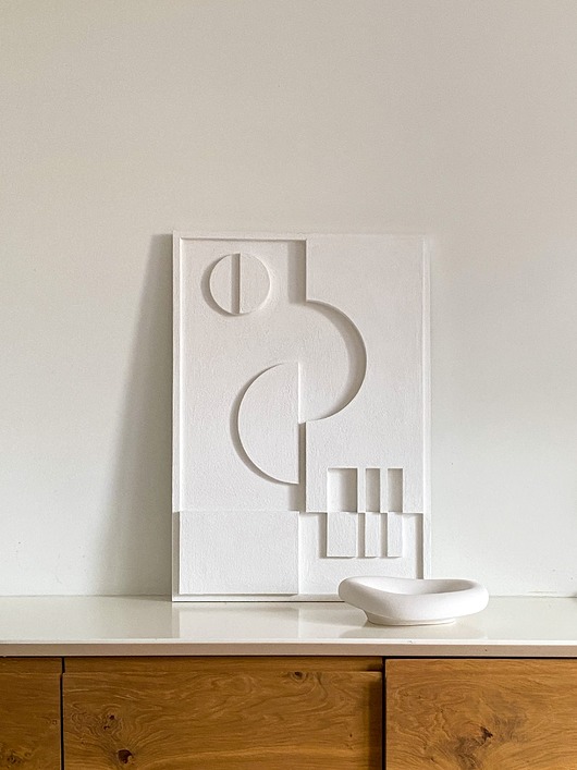obrazy Minimalistyczny obraz 3D / relief 50x70