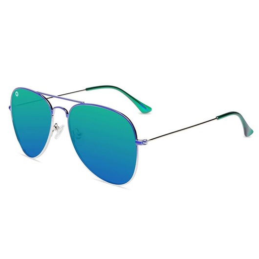 okulary damskie Niebieskie pilotki Space Range Mile Highs