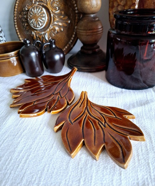 pojemniki na biżuterię Ceramiczne podstawki na biżuterię 2 sztuki