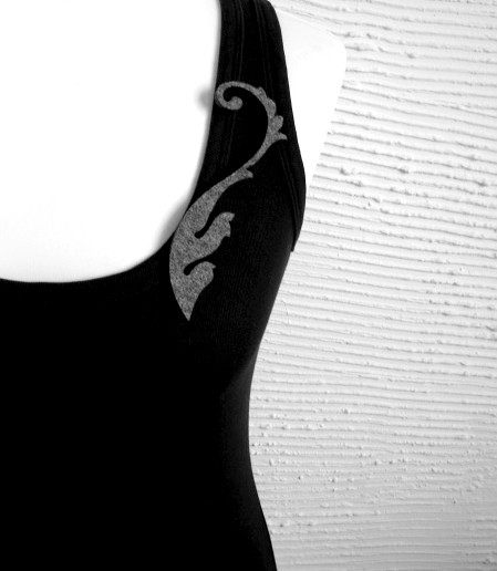 felt decor... felt label