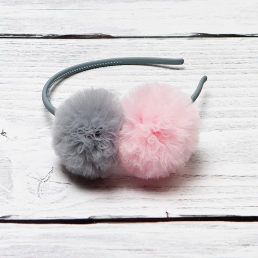 opaska dwa pompony Koto Kids