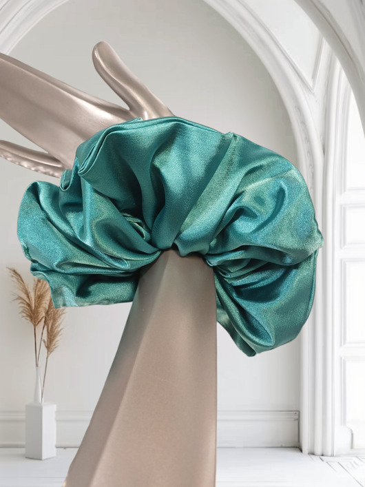 gumki do włosów Scrunchie X XL .Satynowa gumka