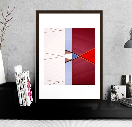Plakat Grafika autorski wzór "City 7" ThinLine