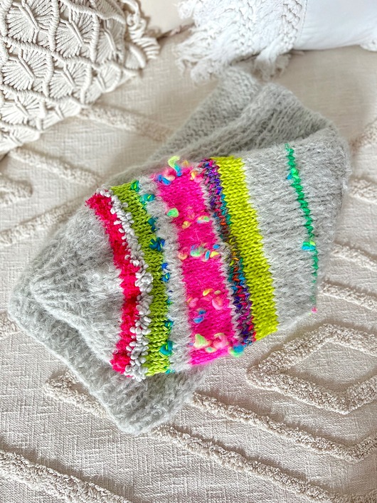 kardigany damskie Kardigan neony