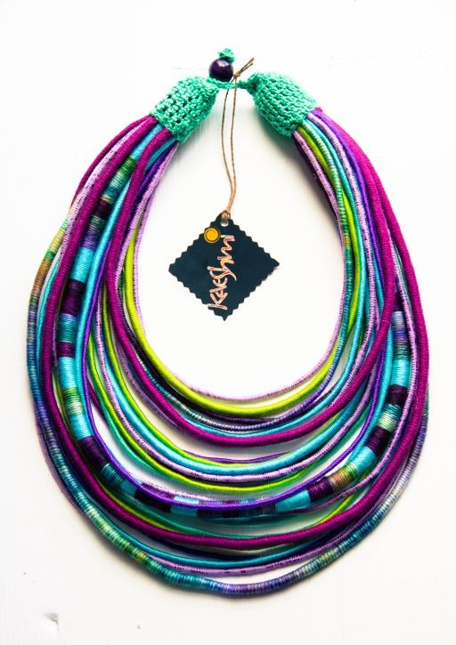 Binti Mfalme - naszyjnik MAASAI, tribal Kaeshmi