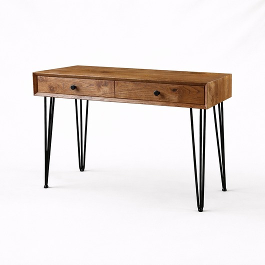 biurka Dębowe biurko z litego drewna