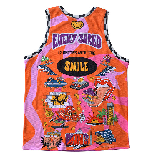 t-shirty męskie Shrooms Mesh Tank Top