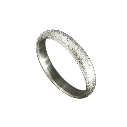 obrączki Srebrna minimalistyczna obrączka, srebro 925