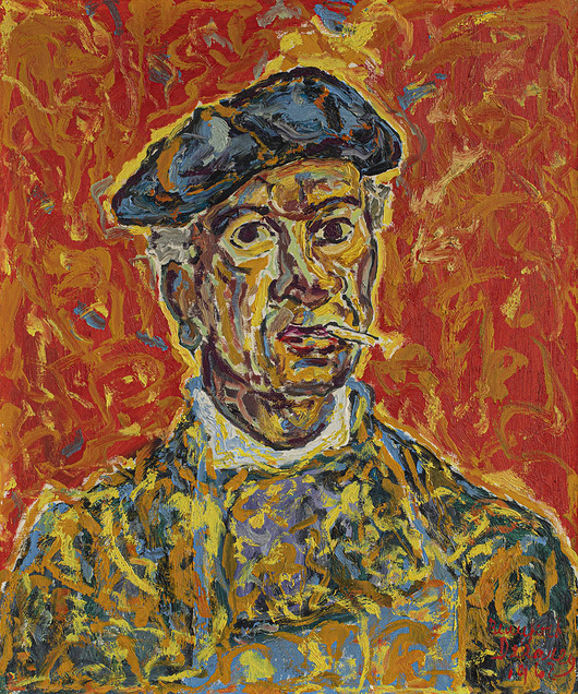 obrazy Beauford Delaney - Autoportret - obraz na płótnie lub plakat