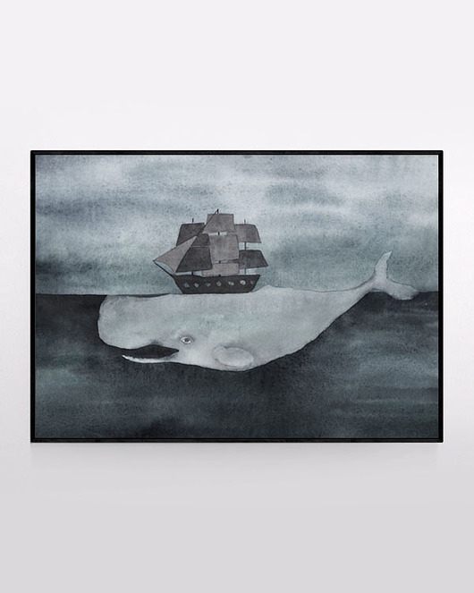 Plakat Wieloryb MUKKO