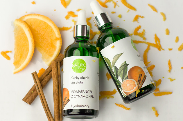 Suchy Olejek do Ciała POMARAŃCZA Z CYNAMONEM Naturologia