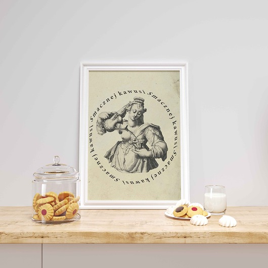 plakaty Plakat Smacznej Kawusi