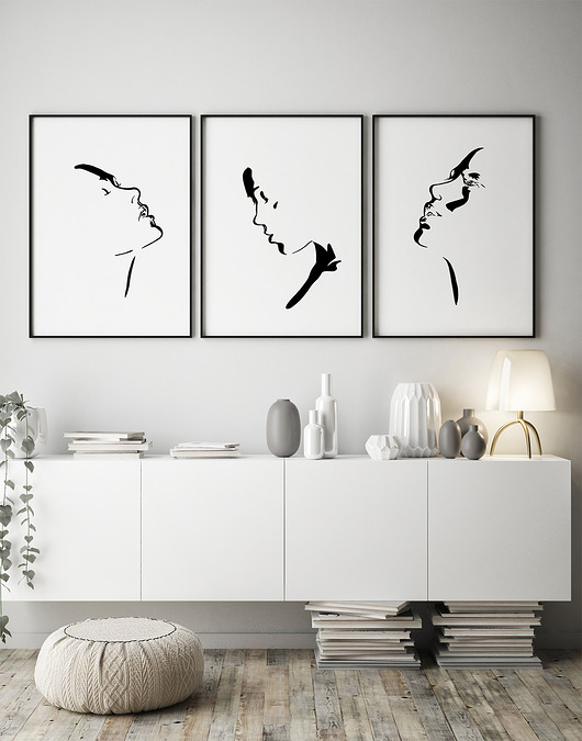 plakaty Zestaw plakatów - Minimalistyczne kobiety (set168)