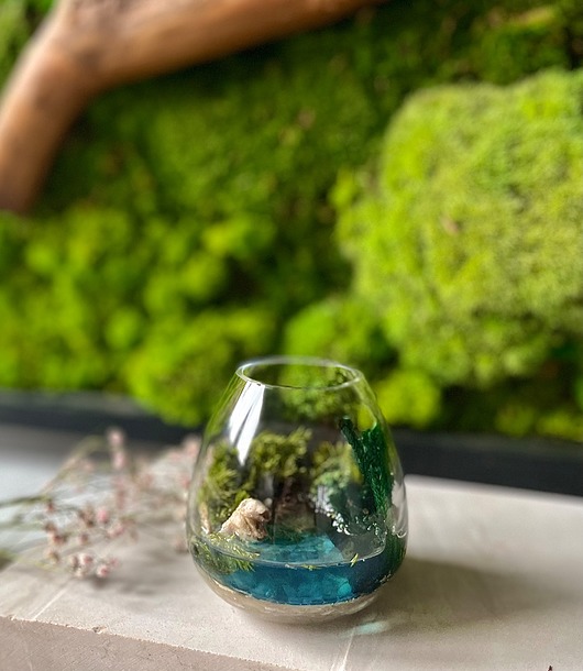 dodatki - różne Terrarium natura zamknięta w szkle