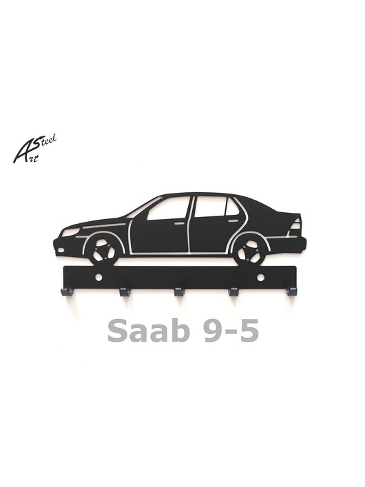 Wieszak na klucze Saab 9-5 pomysł na prezent ArtSteel