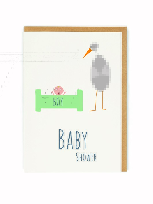 kartki okolicznościowe - wydruki Baby shower / chłopiec