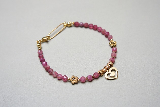 bransoletki z kamieni naturalnych Turmaliny różowe vol. 3 bransoletka /23.01.25/ - Szlachetna kolekcja