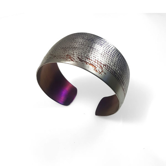 bransoletki srebrne Tytanowa bransoletka