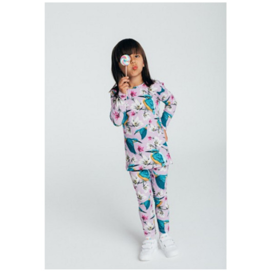 bluzki dla dziewczynki Bluzka (longsleeve) Zimorodek Laurka