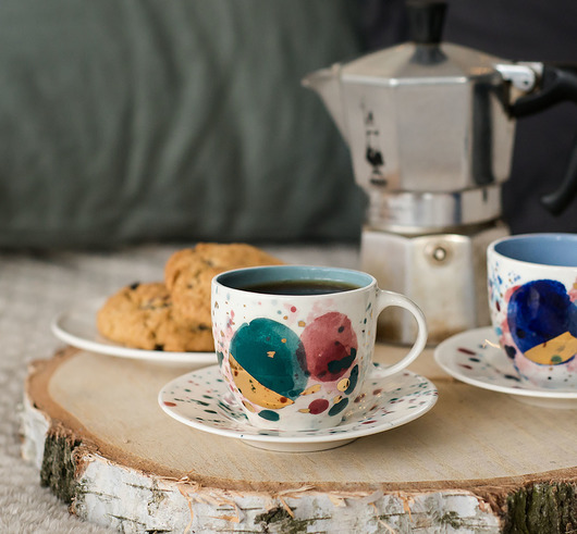 filiżanki Espresso kosmiczna