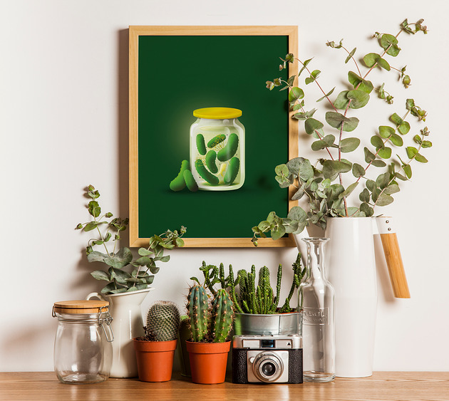 grafiki i ilustracje Kiszonki - Gurken