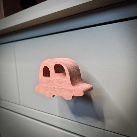 gałki do mebli Gałka do mebli, dziecięce autko wzór 1,dąb